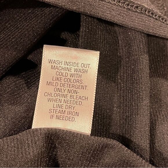 Simply Vera v-neck watercolor sleeveless a-line dress size petite extra small - Picture 10 of 13